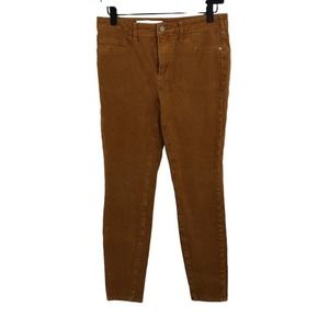 Anthropologie Pilcro and the Letterpress Mustard Yellow Corduroy Pants Size 27